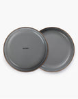 enamel salad plate set
