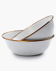 enamel bowl set