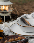 enamel bowl set, enamel deep plate set