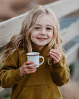 enamel espresso cup set