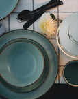 Enamel Dining Set - 16pc